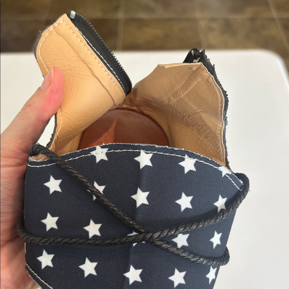 Patriotic Sandals - Red, White, and Blue - Picture 8 of 10